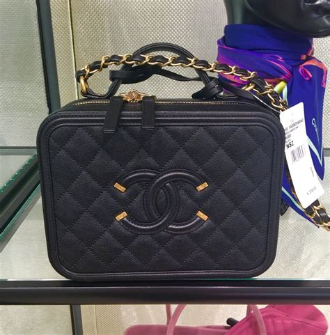 chanel vanity case medium price singapore|chanel purse price guide.